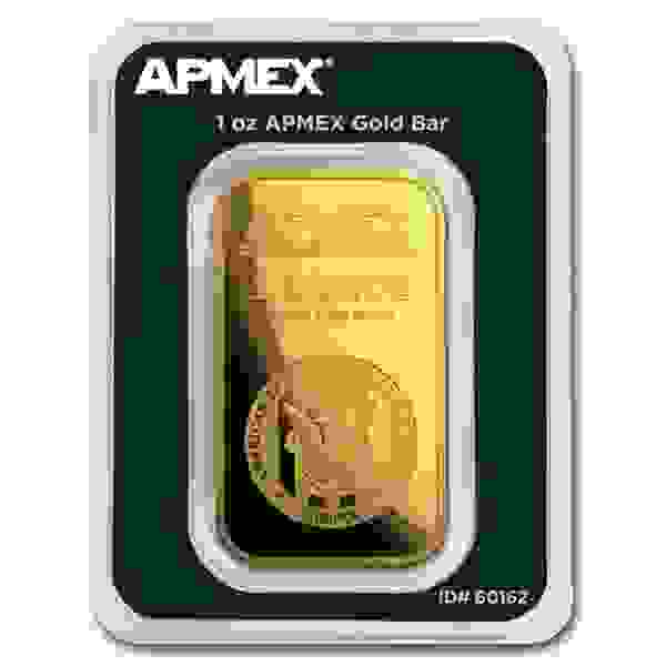 1 oz Gold Bar - APMEX (TEP)