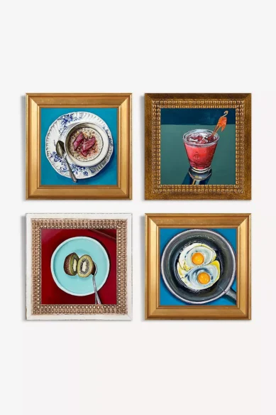 Snack Time Gallery Wall
