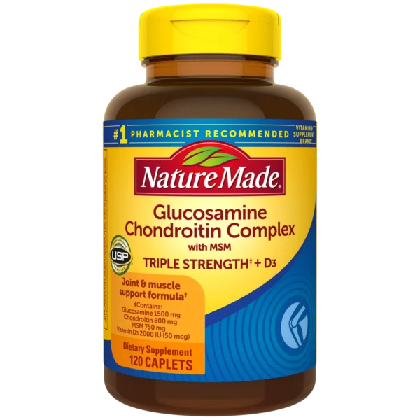 Glucosamine Chondroitin Complex with MSM Triple Strength‡ + Vitamin D3