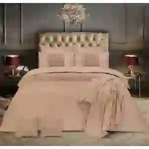 Cuddly Imperial Beige-Bed Set 8 Pcs (Luxury)
