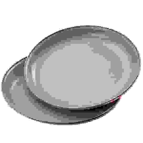 Barebones Enamel Salad Plate Set
