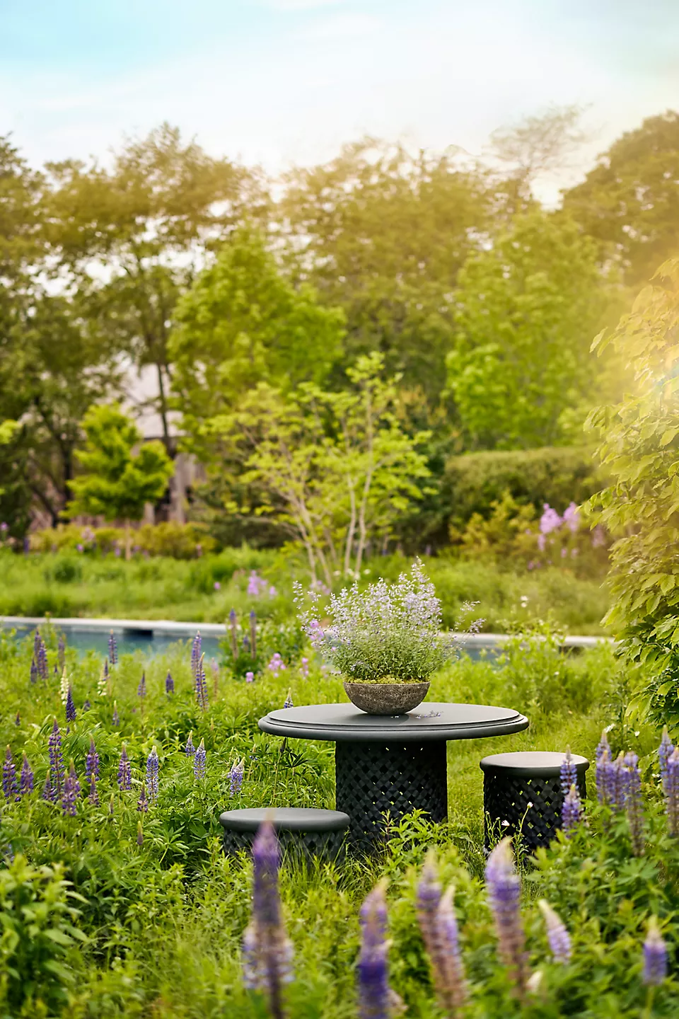 Naples Stone Stool - Image 2