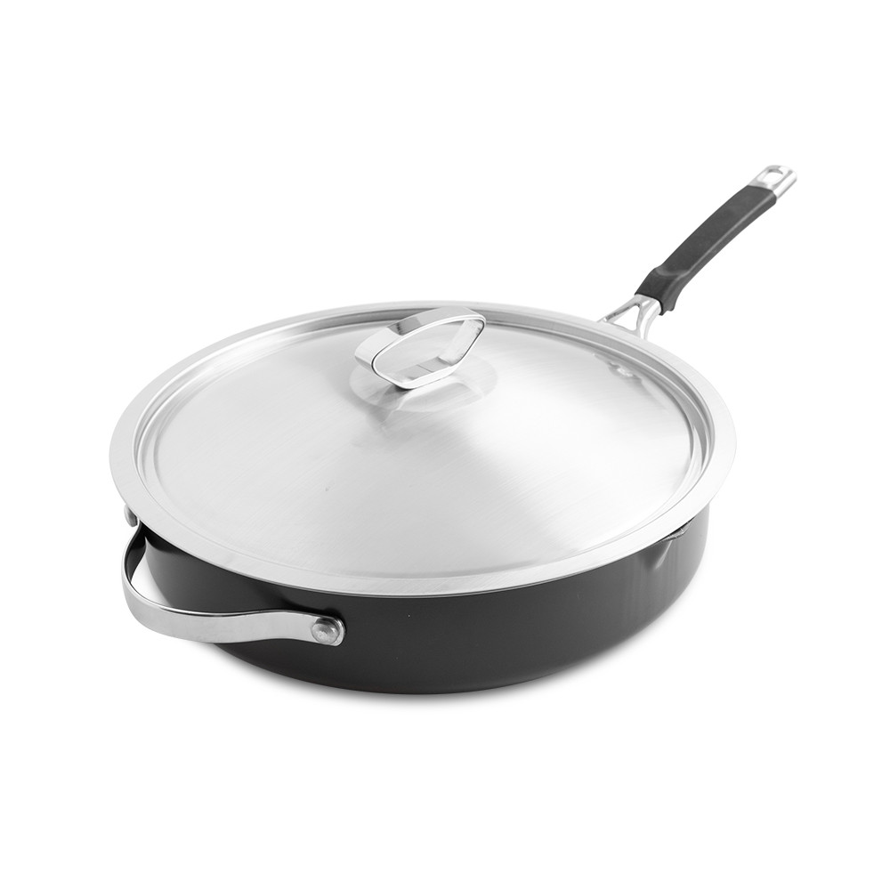 Verde 12 Inch Ceramic Nonstick Skillet and Lid