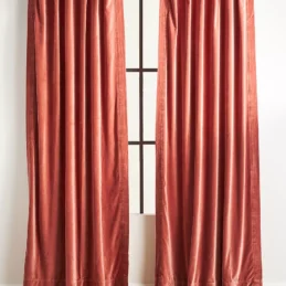 Trova Washed Velvet Curtain