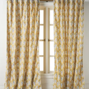 Cotton Printed Tiger Curtain