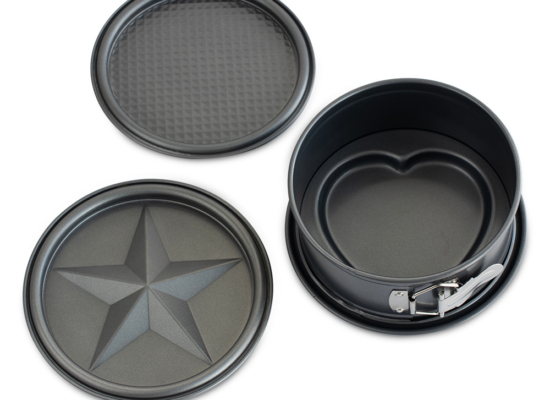 7″ Springform Pan with Embossed Discs