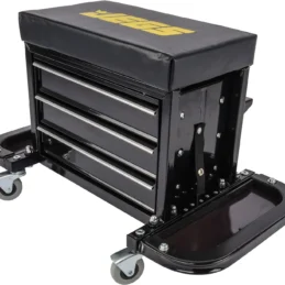 3-Drawer Rolling Tool Box Seat