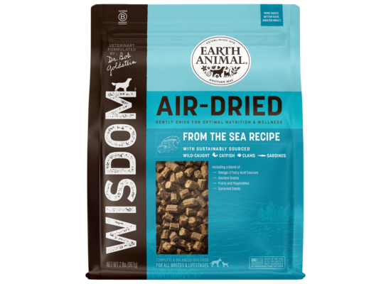 Earth Animal Wisdom Air-Dried Natural Dog Food – From the Sea