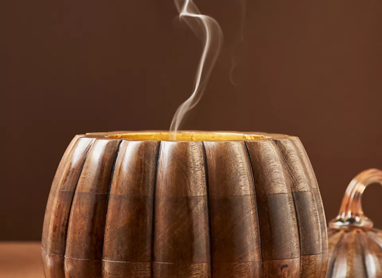 Wooden Pumpkin Spice & Black Walnut Candle