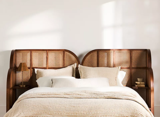 Nest Rattan Nightstand Bed