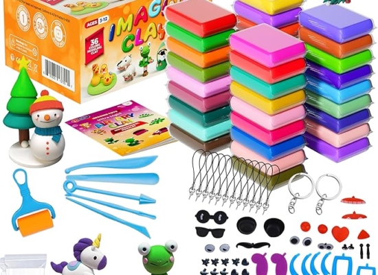 Ultra Light Air Dry Clay – 24 Colors Clay Modeling Kit