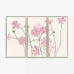 Cosmos Triptych Wall Art