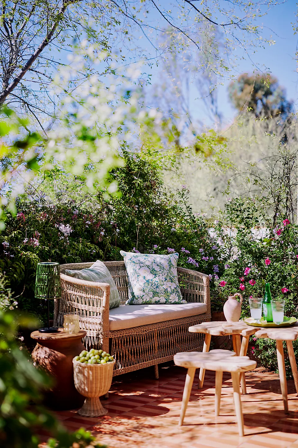 Teak Root Slice Nesting Tables, Set of 3 - Image 2