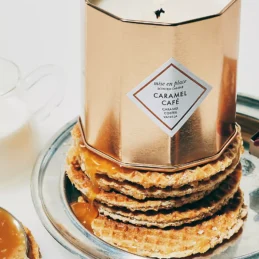 mise en place Gourmand Caramel Café Metal Tin Candle
