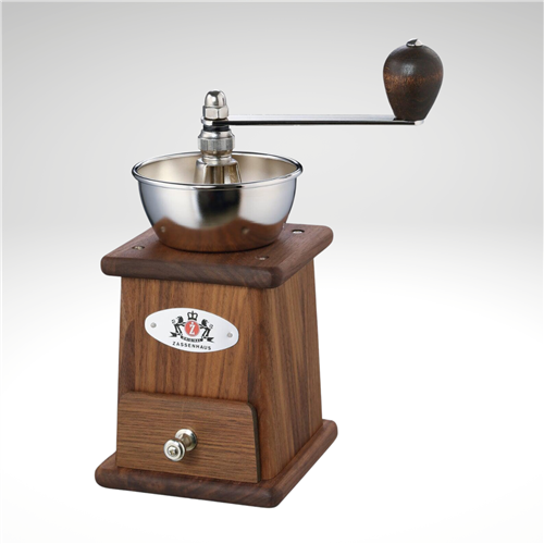 "Santos" Coffee Mill, Walnut, 4.5" x 4.2" x 9.25"
