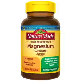 High Absorption Magnesium Glycinate Capsules 200 mg