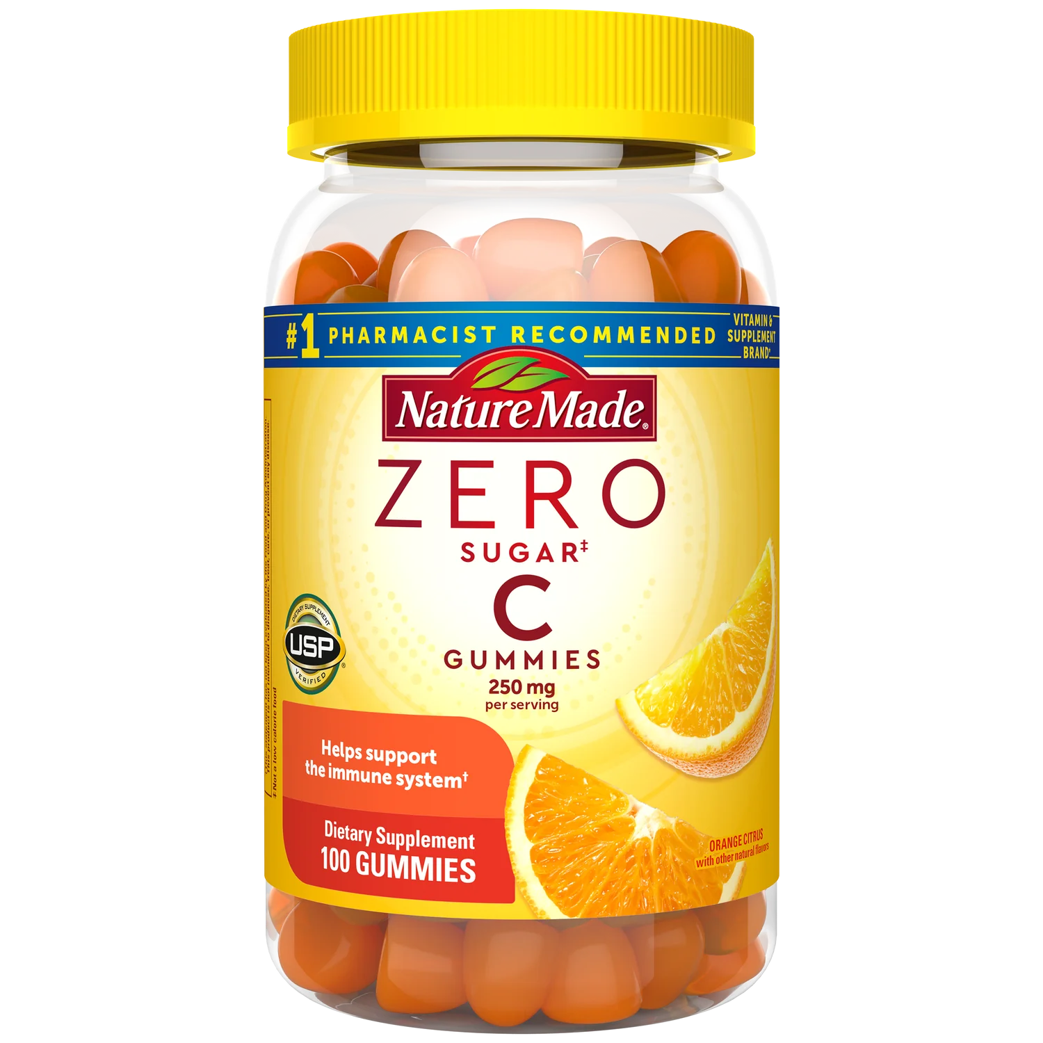 Zero Sugar‡ Vitamin C Gummies 250 Mg Per Serving