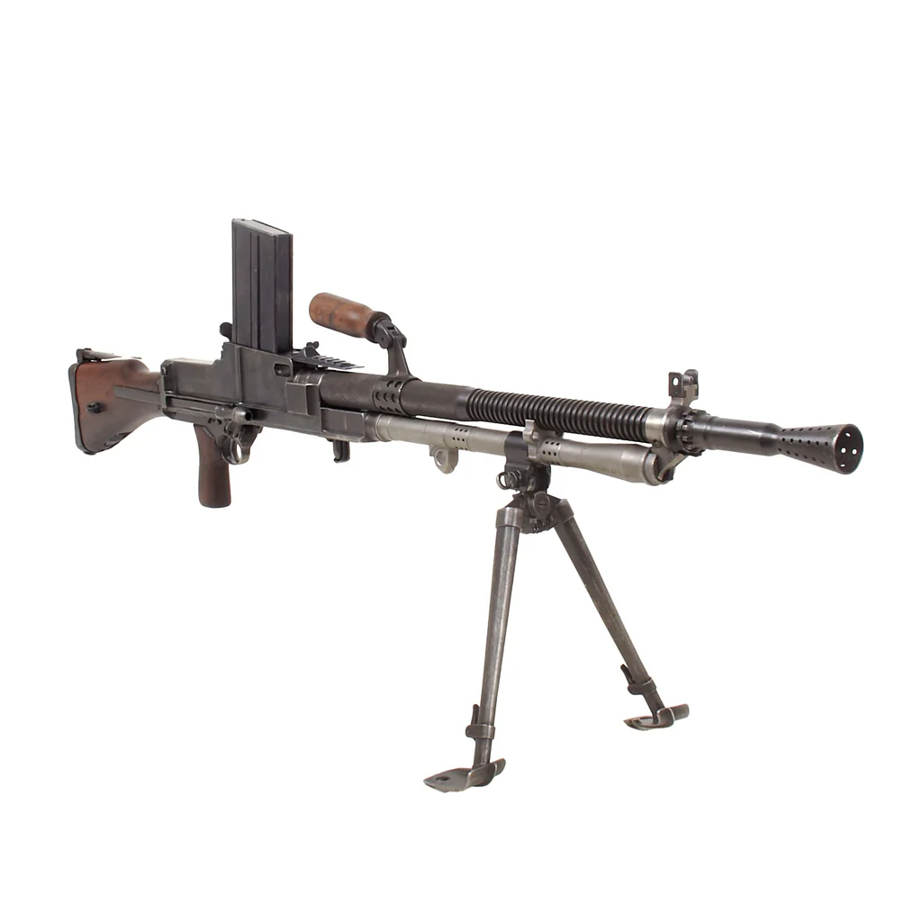 Original Czech Pre-WWII Yugoslavian Contract ZB-30J German MG30(t) Display Machine Gun with Waffenamt WaA63 Marked Magazine