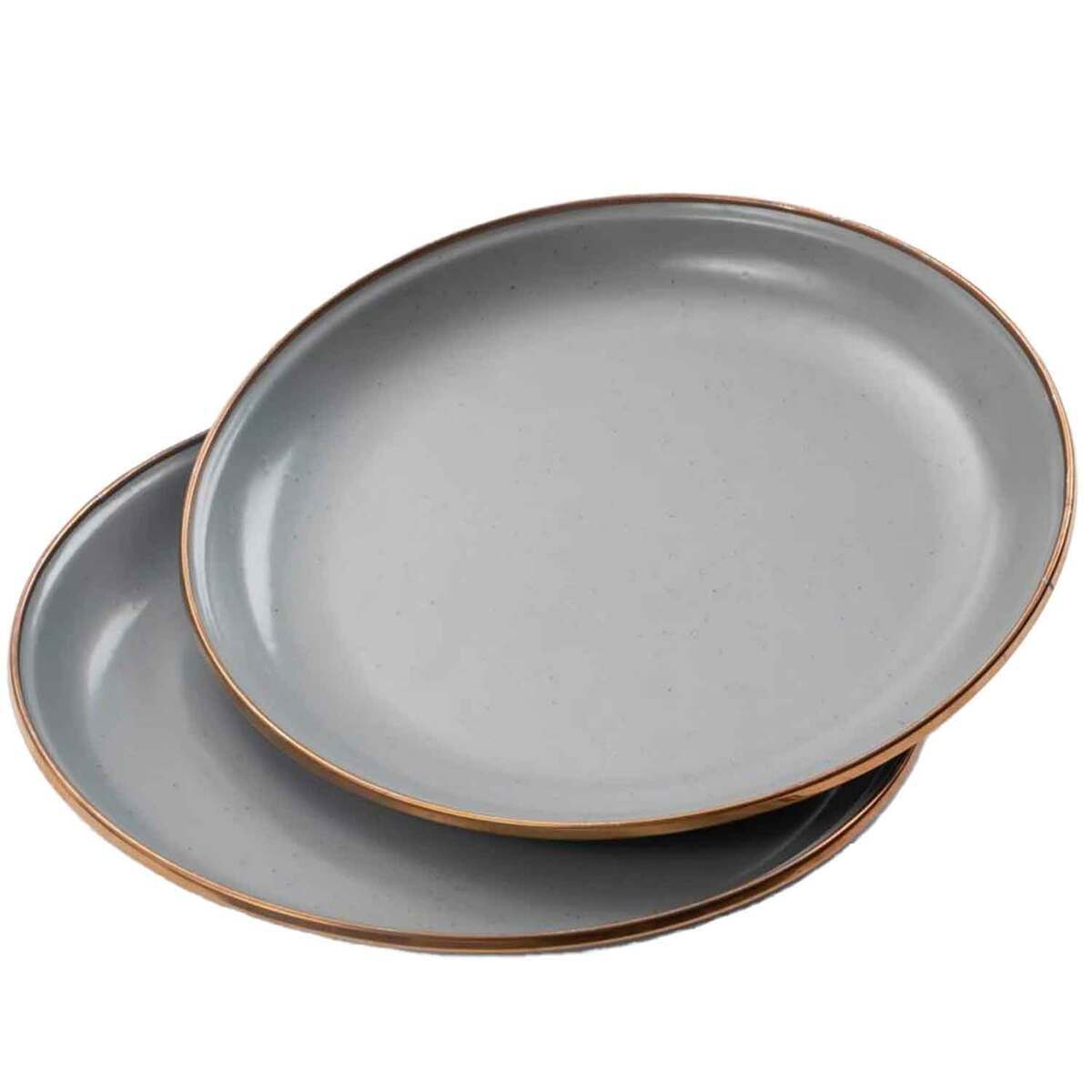 Barebones Enamel Salad Plate Set