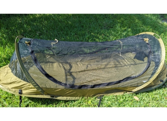 CATOMA US Military Camping Hiking Bednet Popup Insect Repellent Tent