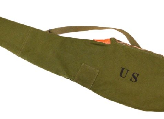 Reproduction M1 Carbine OD Carrying Case with Fleece Lining