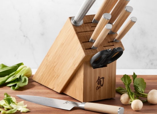 Shun Classic Blonde Knives, Set of 11