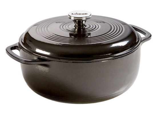 Lodge 6 Quart Dutch Oven – Midnight Chrome