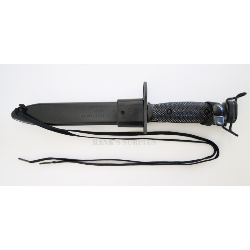 Official US Military Army Ontario M7 Bayonet & Scabbard
