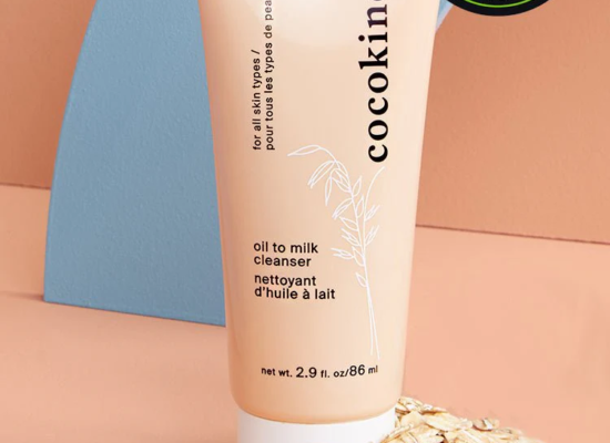 Oil to milk cleanser