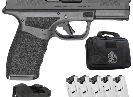 Springfield Armory Hellcat Pro Comp Gear Up Package OSP 9mm Luger 3.7in Black Pistol – 10+1 Rounds