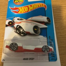 Hot Wheels 4ward speed White and Red