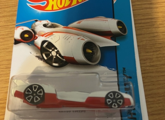 Hot Wheels 4ward speed White and Red