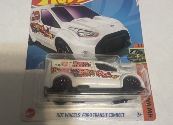 Hot Wheels ford Transit Connect Treasure Hunt 3/5 HW Vans